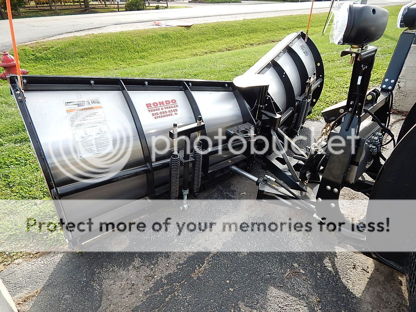 SnowDogg VXF85 Vplow snowplow NEW, 2 year warranty VIDEO C ad 4 Cash N