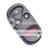 Keyless Remote Key Shell Case&buttons pad For Acura CL Honda Insight photo HondaInsightRemotekeyshell1.jpg