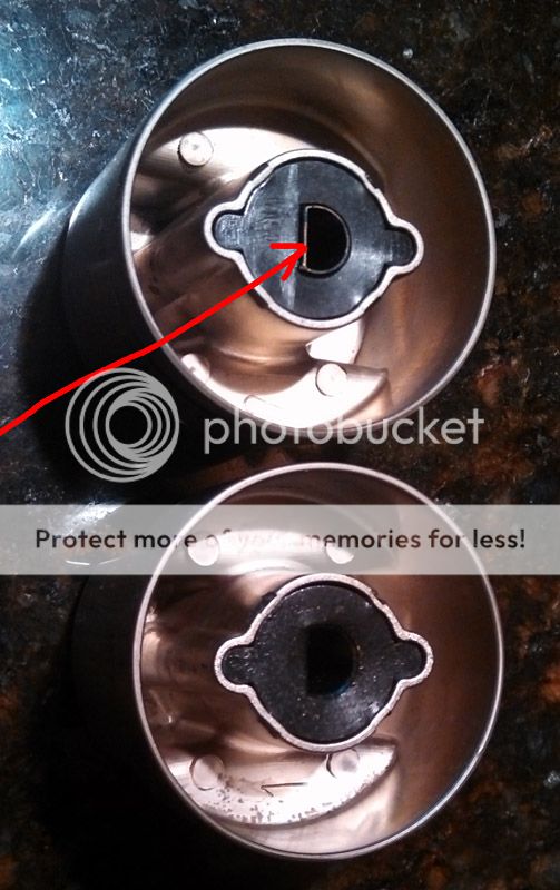 Missing shim inside stove knob Costs 40 to replace. What can I use