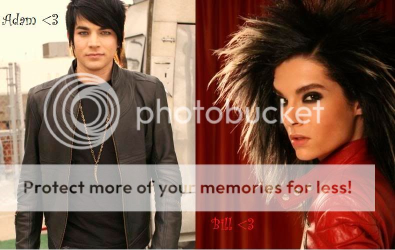 Adam Lambert &amp; Bill Kaulitz Pictures, Images and Photos